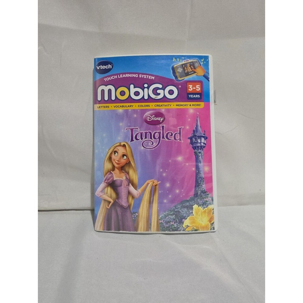 Disney’s Tangled Game for Vtech MobiGo Touch Learning System Tested Working